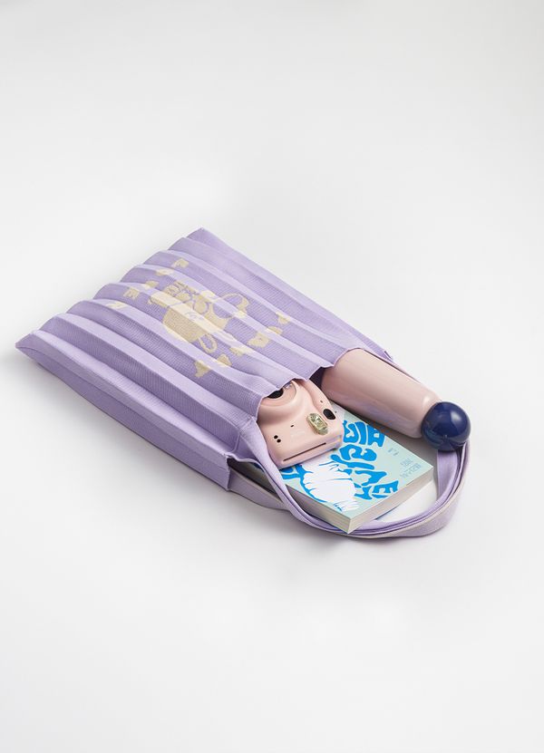 LINE FRIENDS Edition] PLEATSMAMA Shoulder Bag (粉紅色Peach