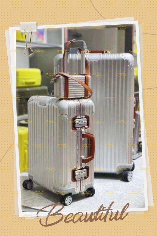 绝版可官網註冊終身保養RIMOWA ORIGINAL Check In L Twist