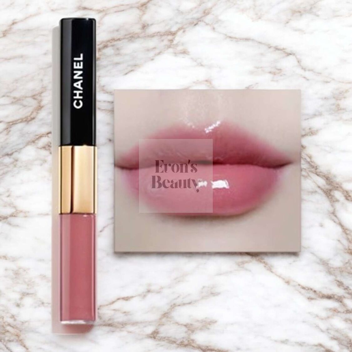 Chanel 極致持久亮色兩用唇彩- # 40 Light Rose 8ml - [平行進口