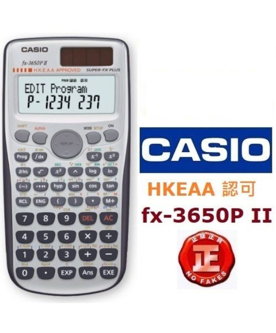 Dse Fx 3650p Ii Casio Calculator Fx 3650p 50fh Ii Fx 50fh Casio Fx 3650  Fx3650p