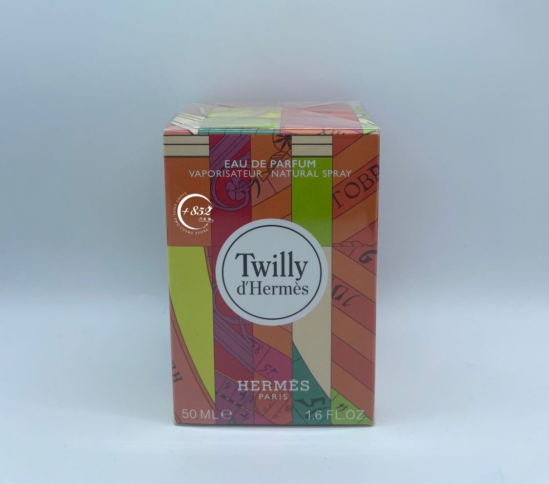 Hermès-愛馬仕TWILLY D'HERMES絲巾(絲意/經典)EDP女士濃香水50ml