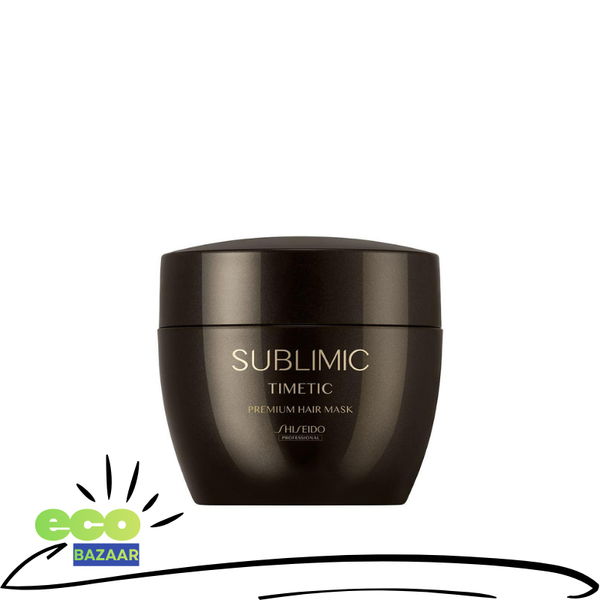 Shiseido Sublimic TIMETIC Premium Hair Mask 奢華黑鑽深層修護髮膜