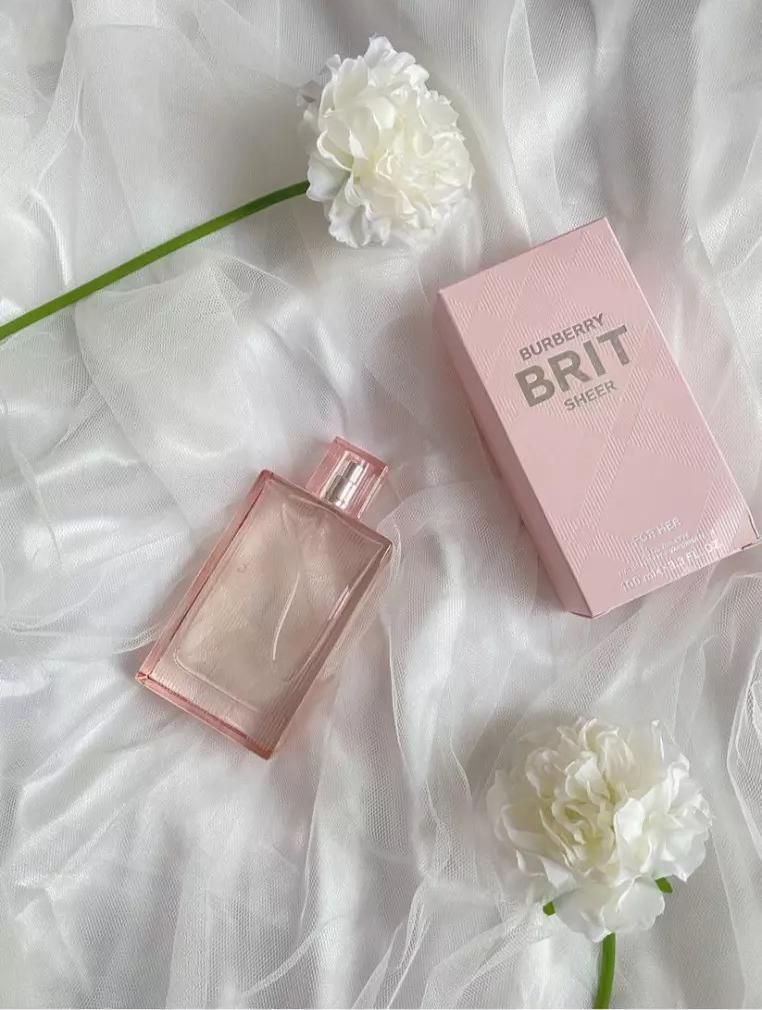 BURBERRY-巴寶莉BRIT SHEER英倫風格/粉紅戀歌EDT女士淡香水100ml