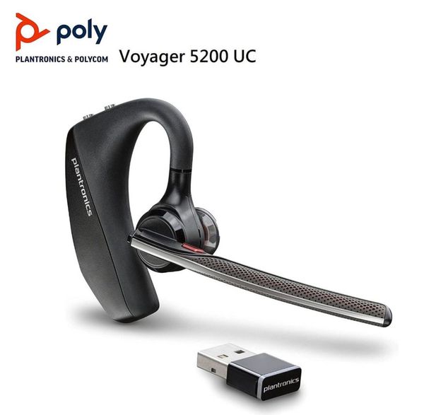 Poly Voyager 5200 UC 專業通話降噪藍牙耳機Bluetooth headset｜慢活雜貨店