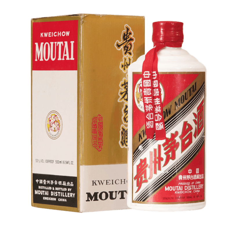 貴州茅台MOUTAI 飛天茅台鐵蓋80年代53度500ml｜歌德老酒行（香港中環店）
