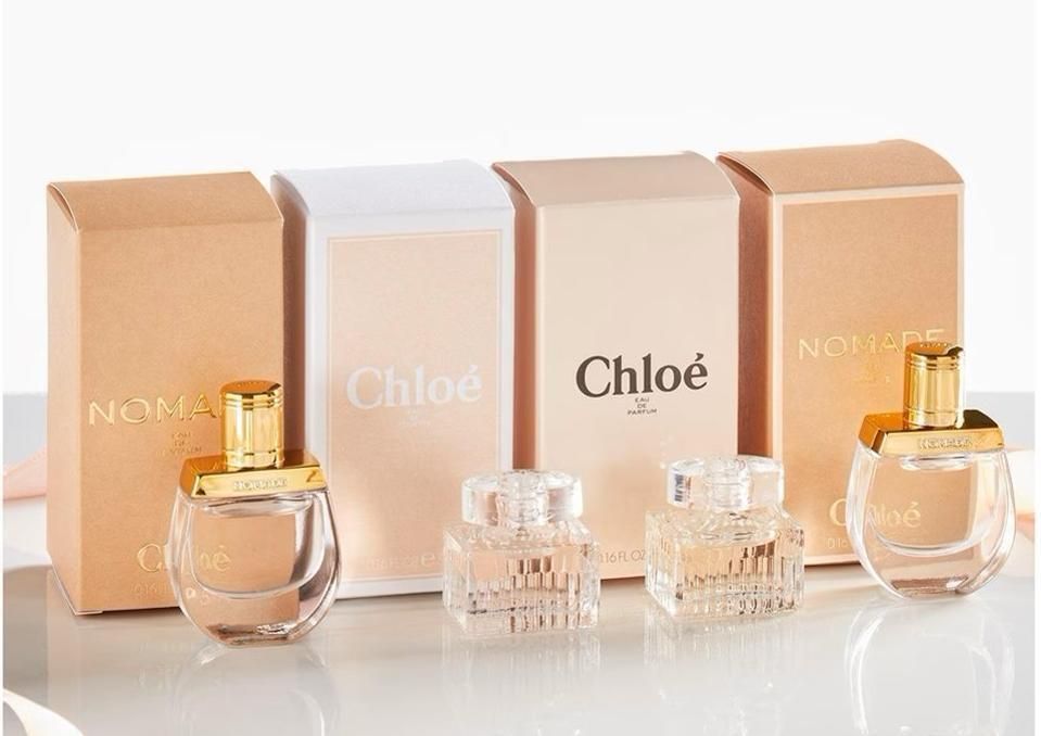 Chloé-蔻依MINIATURES LES PARFUMS迷你香水4X5ml旅行裝收藏禮盒