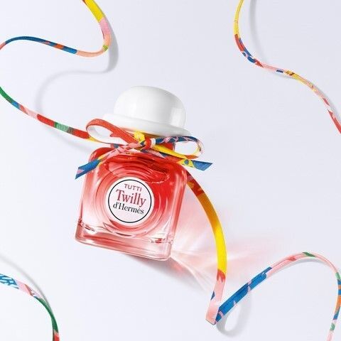 Hermès-愛馬仕TUTTI TWILLY D'HERMES絲巾(絲意荔韻)EDP女士濃香水85ml