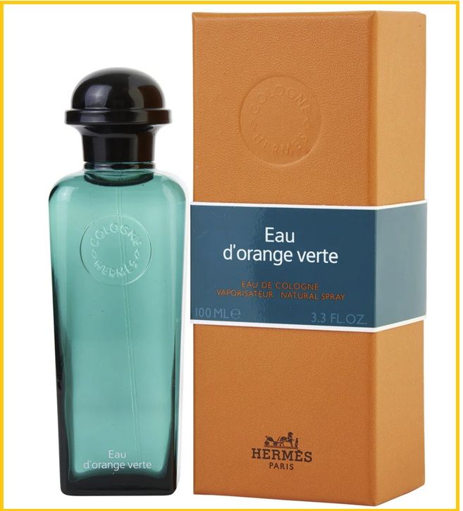 HERMES 愛馬仕橘綠之泉古龍香水D'ORANGE VERTE EAU DE COLOGNE 100ML