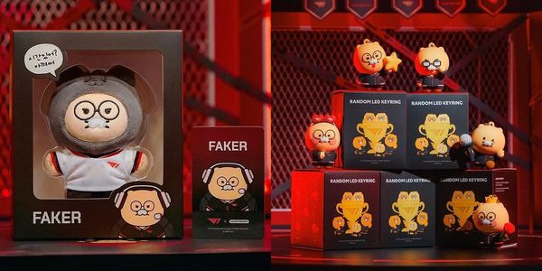 t1 カカオ チュンシク キーリング Faker T1 チュンシク LED キーリング