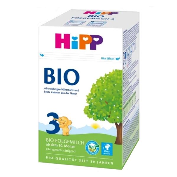Hipp 喜寶(德國版)有機嬰兒奶粉3段(10m+) 600g (此日期前最佳:26年11月
