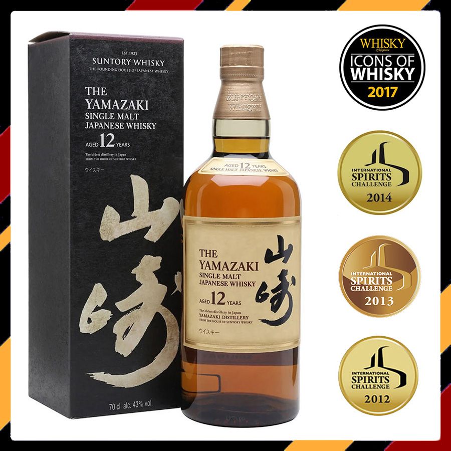 山崎 12年700ml2本❗️山崎NV2本❗️ 日本Yamazaki 山崎12年單一麥芽威士忌700ml (日本直送)｜Skysun Wines