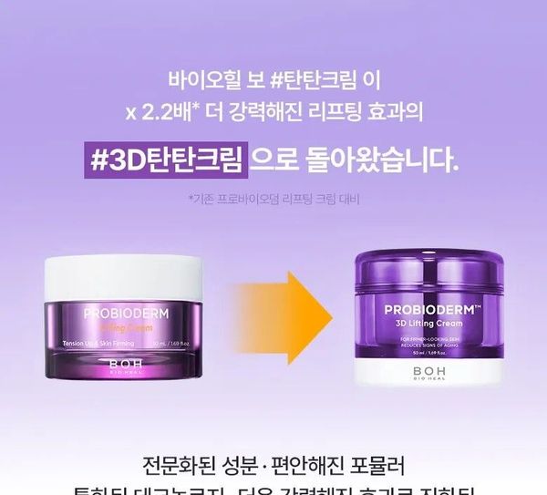 BOH-韓國BOH PROBIODERM益生菌彈力3D提拉緊緻面霜50ml[8809971480925