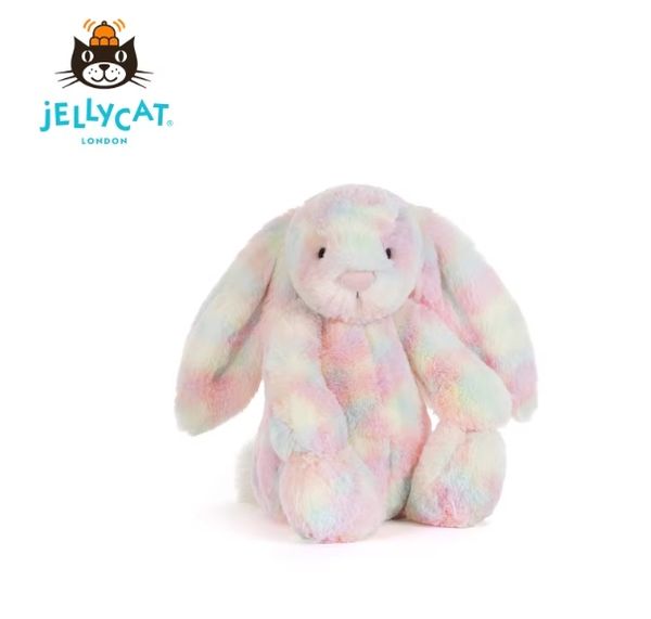 現貨】A2435 - 英國Jellycat Luxe Bunny Lazulia 棉花糖兔仔(塵袋需