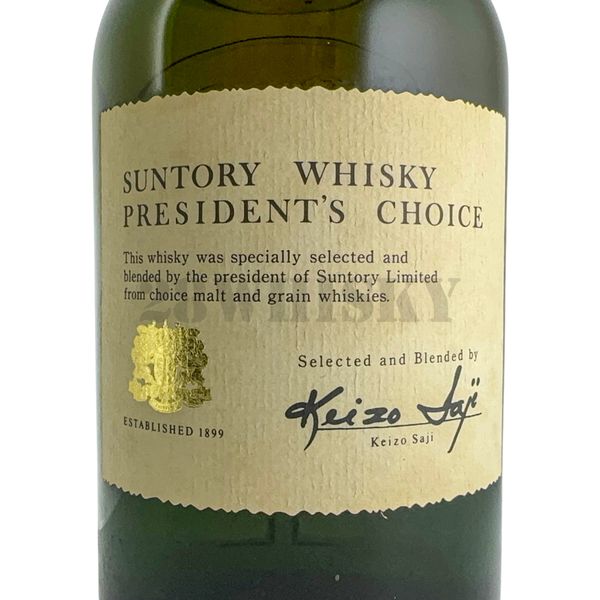 三得利Suntory President's Choice Whisky 佐治敬三雙獅特級日本