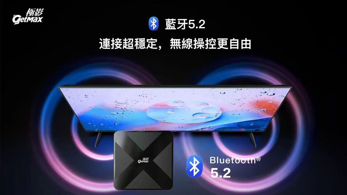 極影GETMAX G12 頂配旗艦電視盒— 重新定義您的家庭娛樂體驗｜kingten