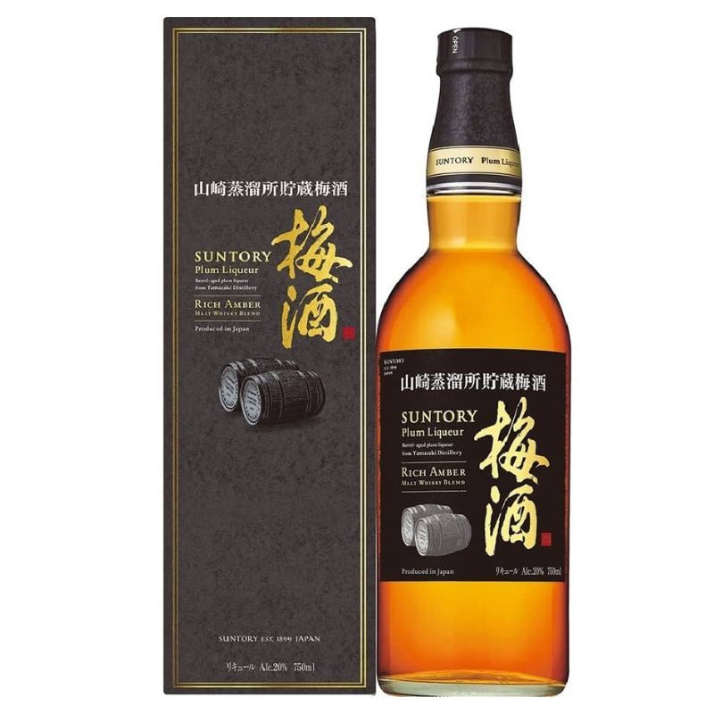 三得利山崎蒸餾所貯蔵焙煎熟成梅酒(Rich Amber) 750mL｜STAR4U DRINKSTORE