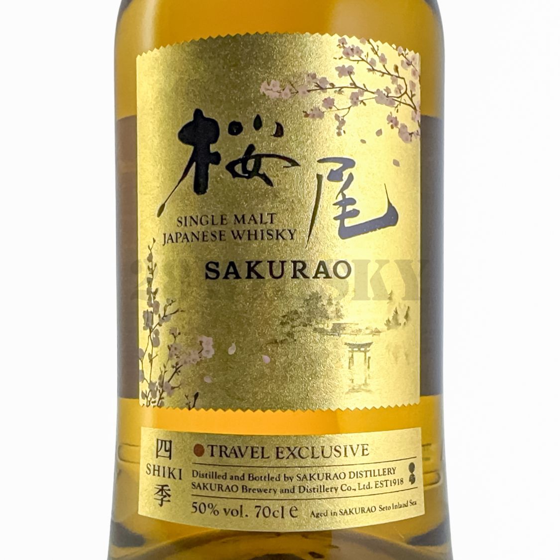 桜尾Sakurao 四季Shiki 機場版Travel Exclusive Single Malt Japanese