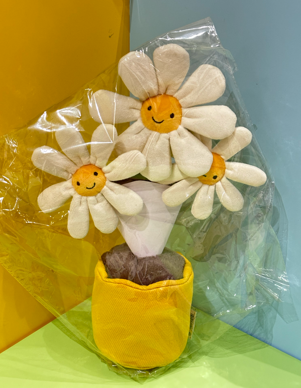 最後1隻現貨超稀有Jellycat Amuseables Daisy｜小雛菊菊花盆栽擺設家具