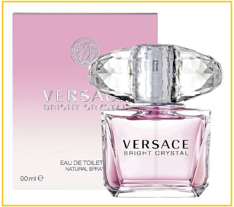 VERSACE 范思哲晶鑽粉鑽女士淡香水BRIGHT CRYSTAL EAU DE TOILETTE