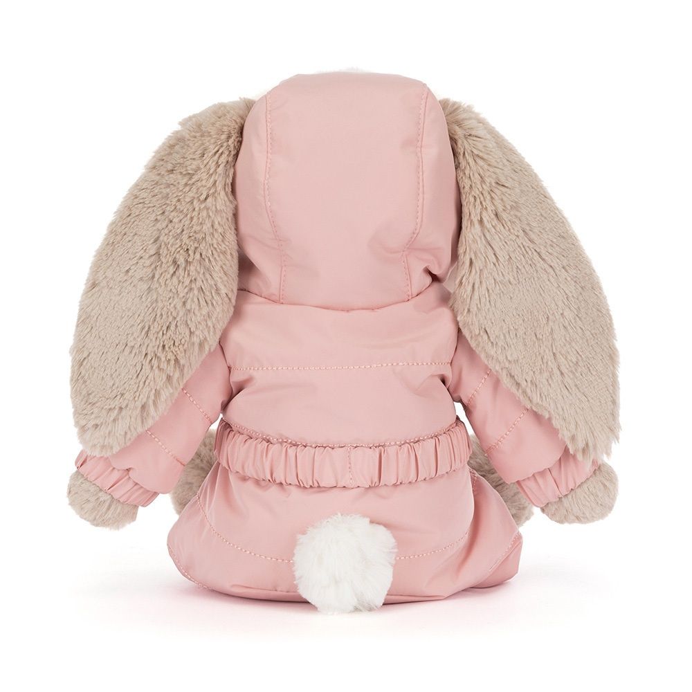 現貨] A1428 - 英國Jellycat Bashful Bunny 'Snow Suit' 雪地兔仔公仔