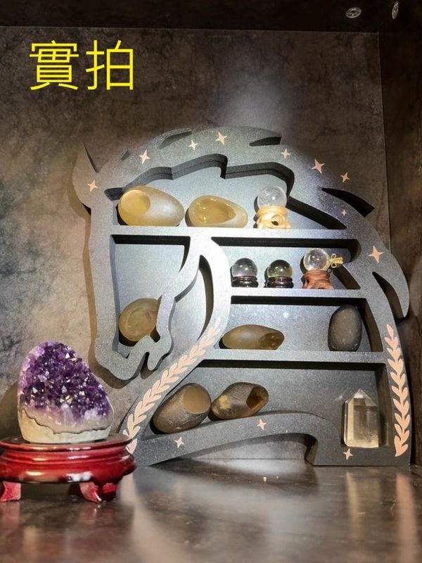 天然水晶架-百寶架展示架文昌塔紫晶簇水晶球鑽石晶洞玄關客廳裝飾