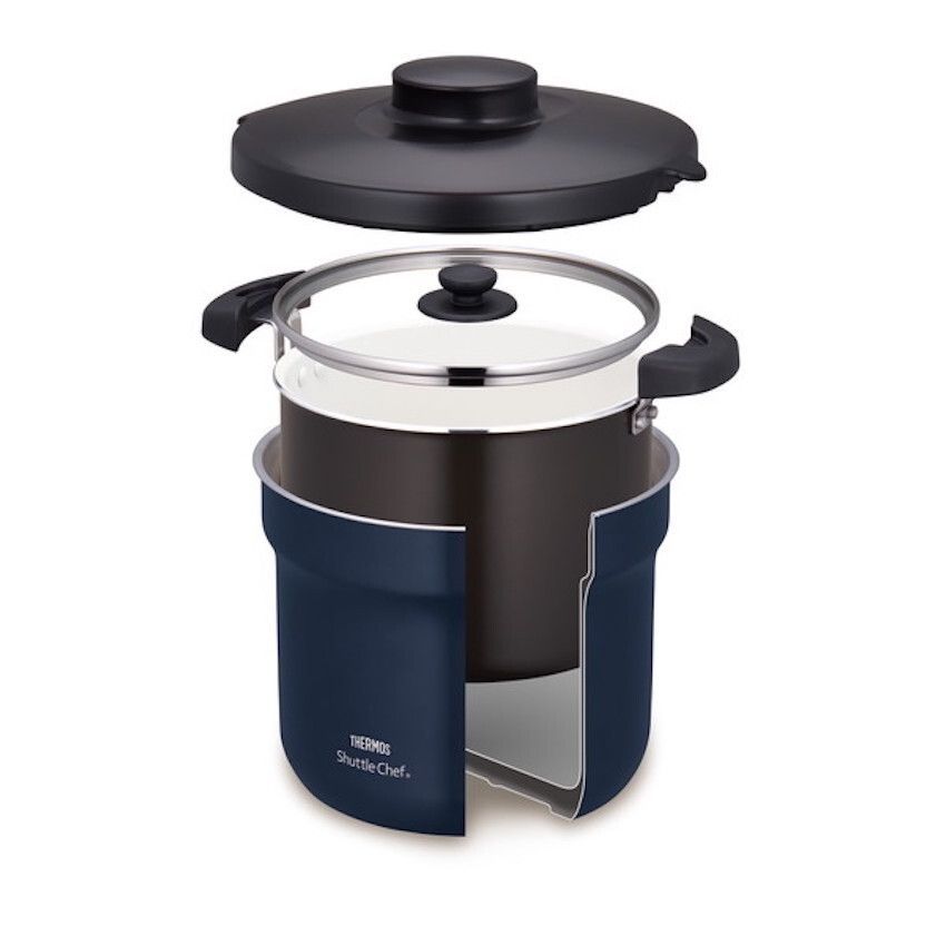 日本新版Thermos Shuttle Chef 真空煲/ 真空燜燒鍋4.3L (KBJ-4502
