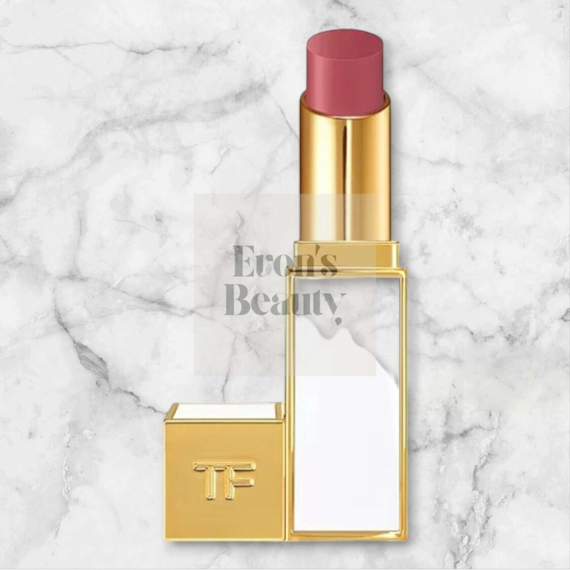 TOM FORD 白細管口紅/ 亮澤白管唇膏/ 超亮口紅唇彩- # 33 Plage Nue